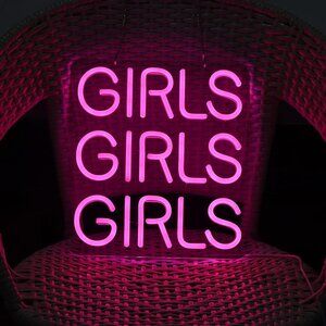 Neon Signs Girl Girls Girls Girls Neon Signs Girl